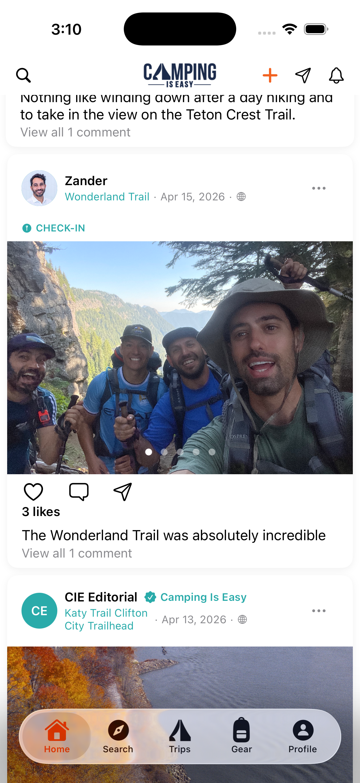 Camping Is Easy &mdash; Home feed